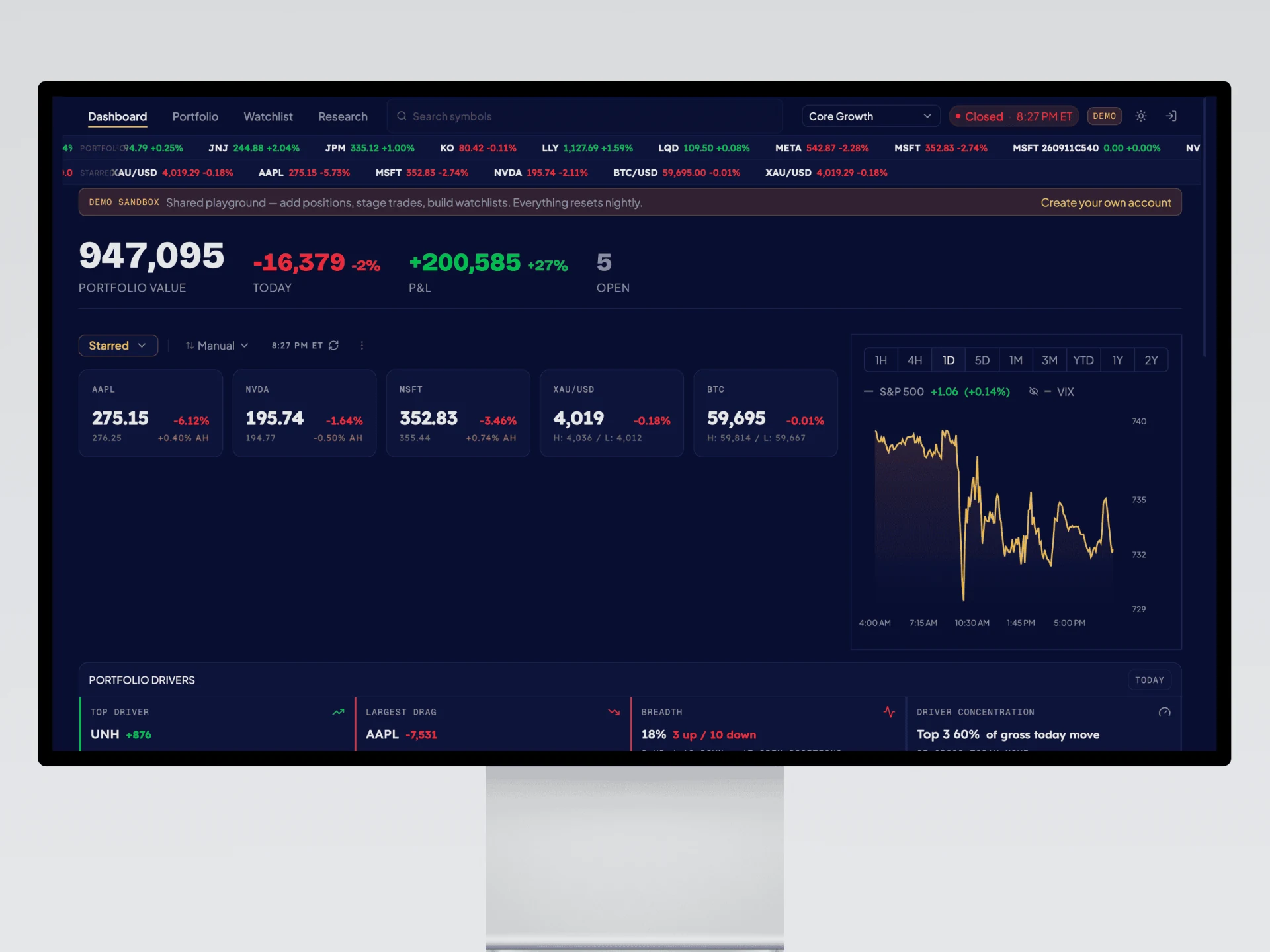 Dashboard